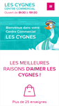 Mobile Screenshot of lescygnes.ch